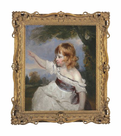 Ritratto di Master Hare, o Infanzia da Joshua Reynolds